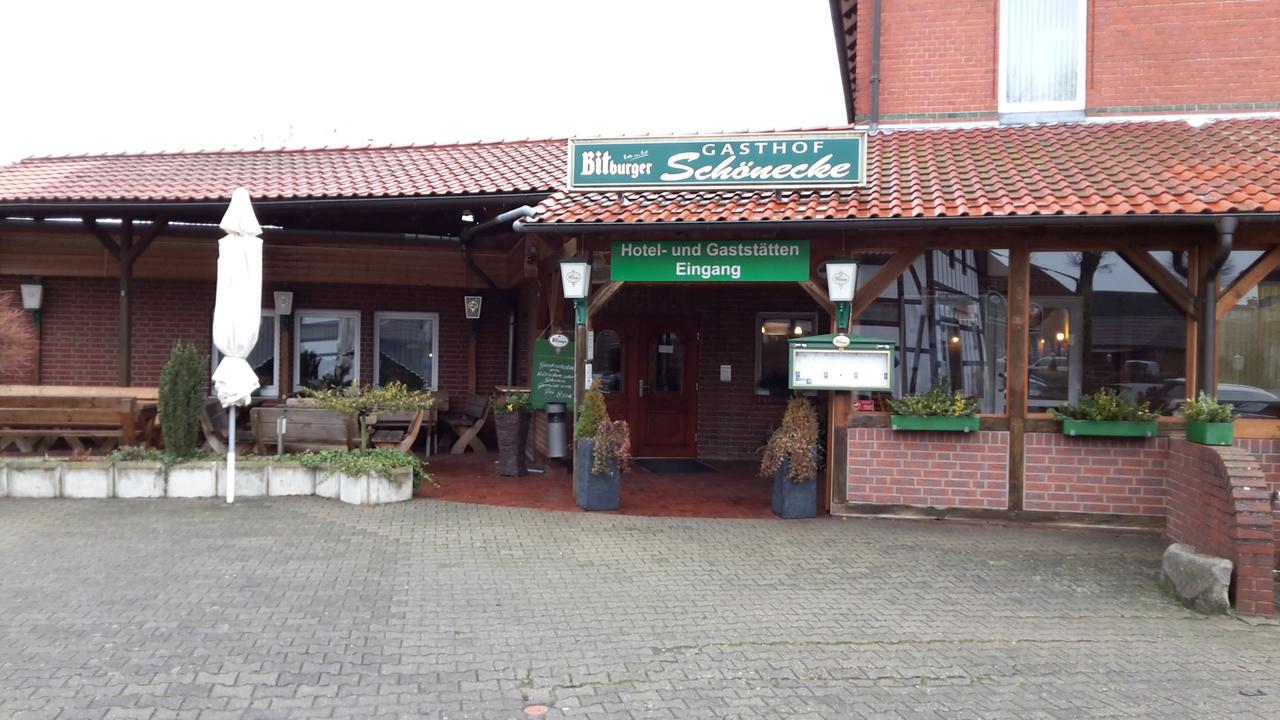 Landgasthof Schoenecke Wahrenholz ภายนอก รูปภาพ
